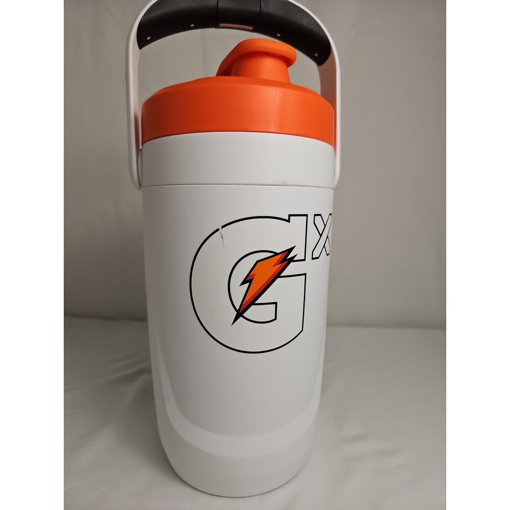 Gatorade GX Performance 64 oz Water Bottle Jug White w/ Handle NEW WITH TAGS!
